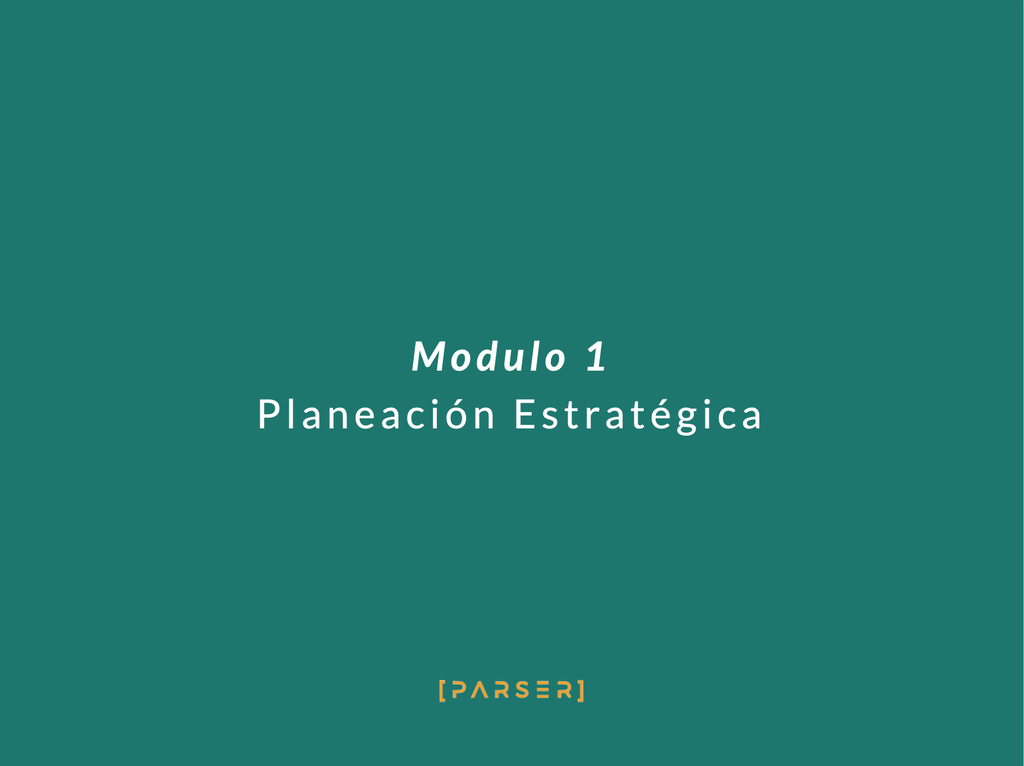 Módulo 1: Introducción